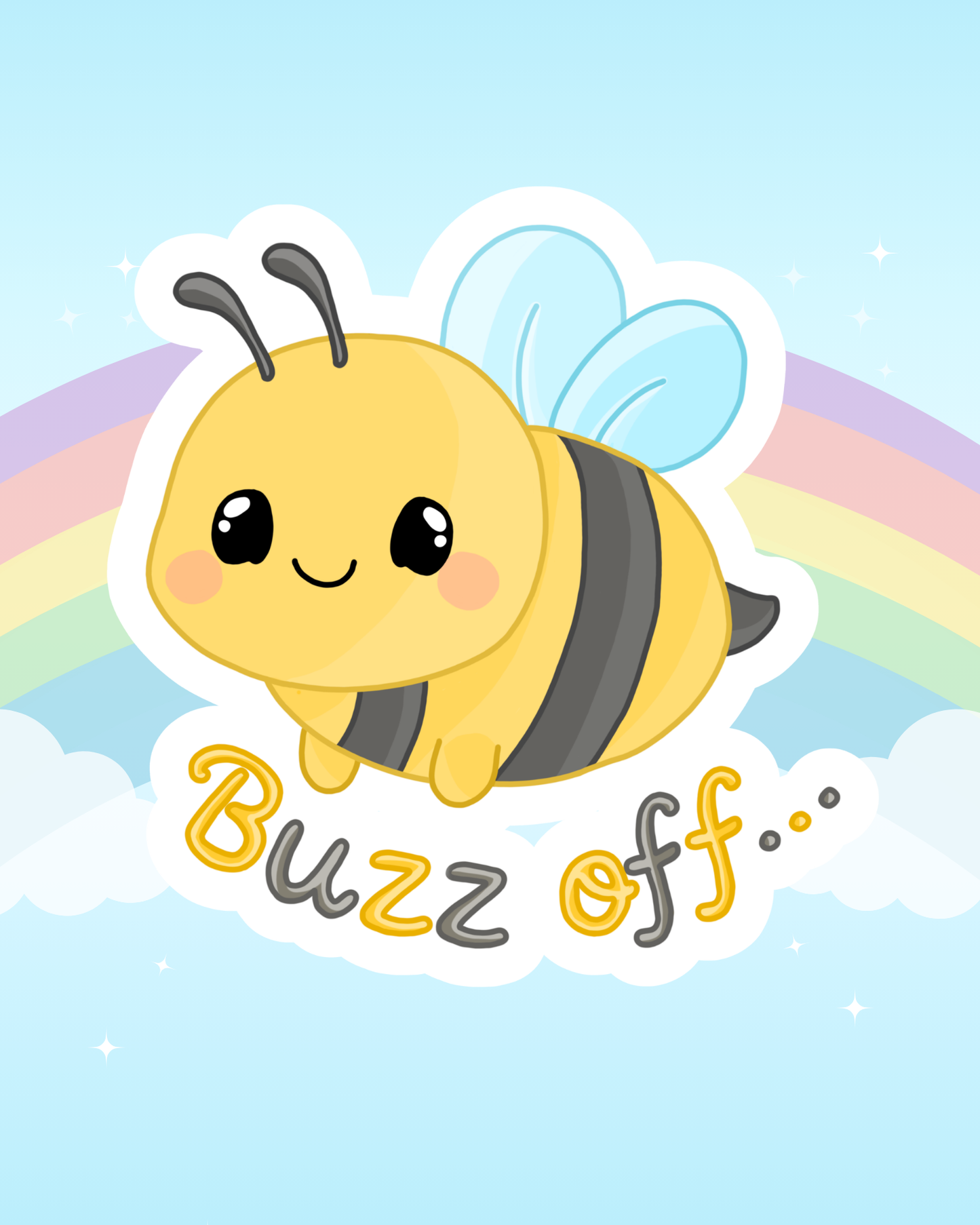 Bee Die Cut