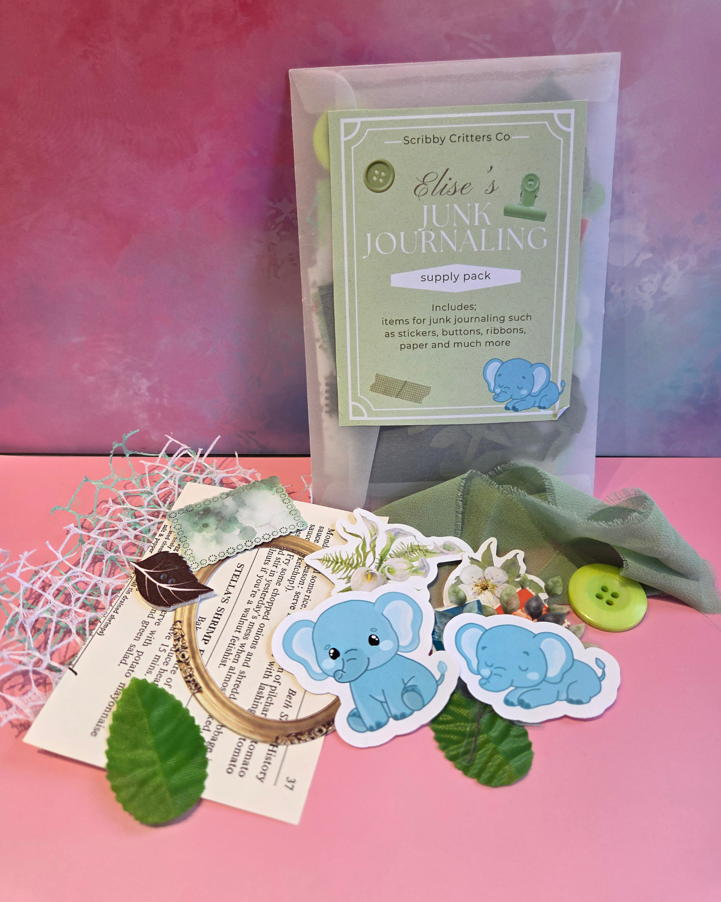 Elise's Junk Journaling Kit