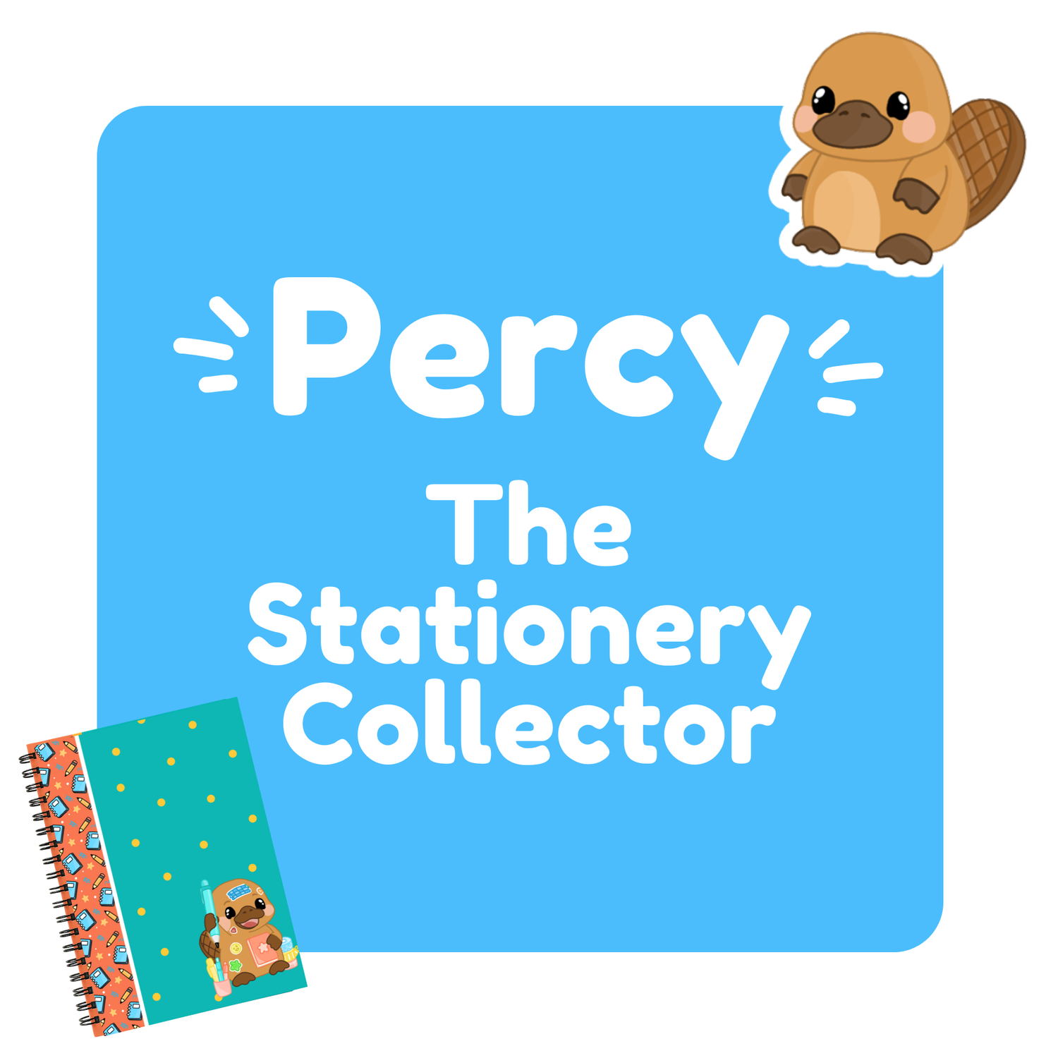 Percy 🐾 The Stationery Collector