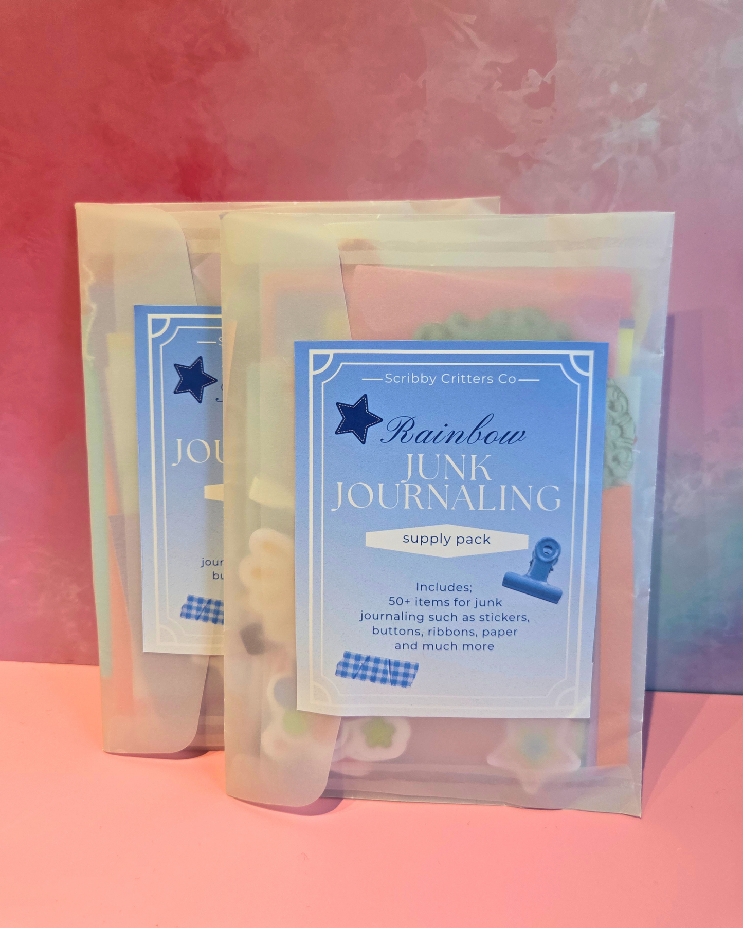 Rainbow Junk Journaling Kit