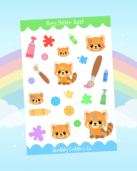 Roxy's Sticker Sheet