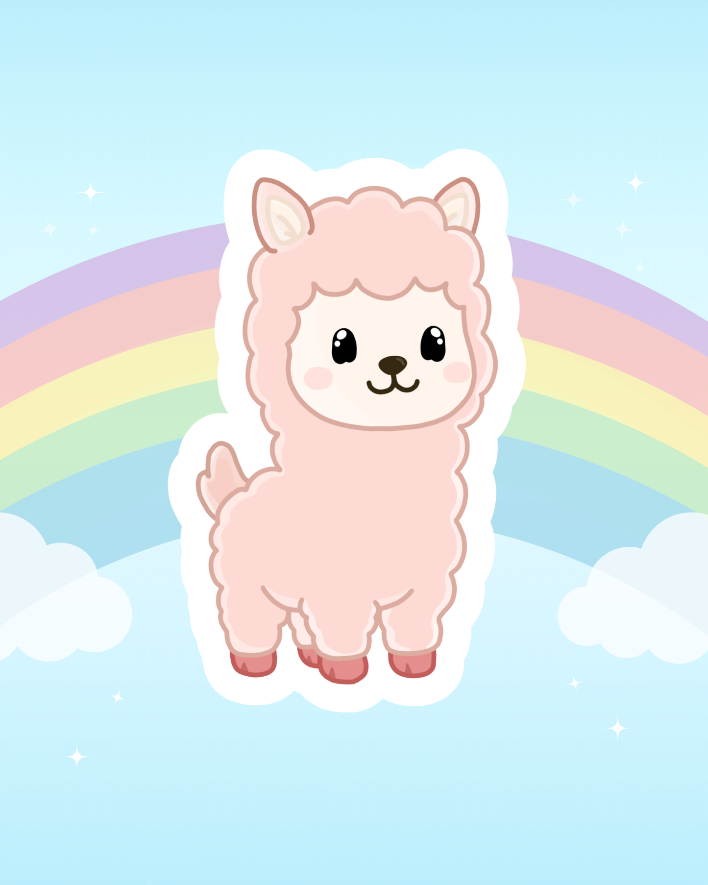 Pink Luna Die Cut