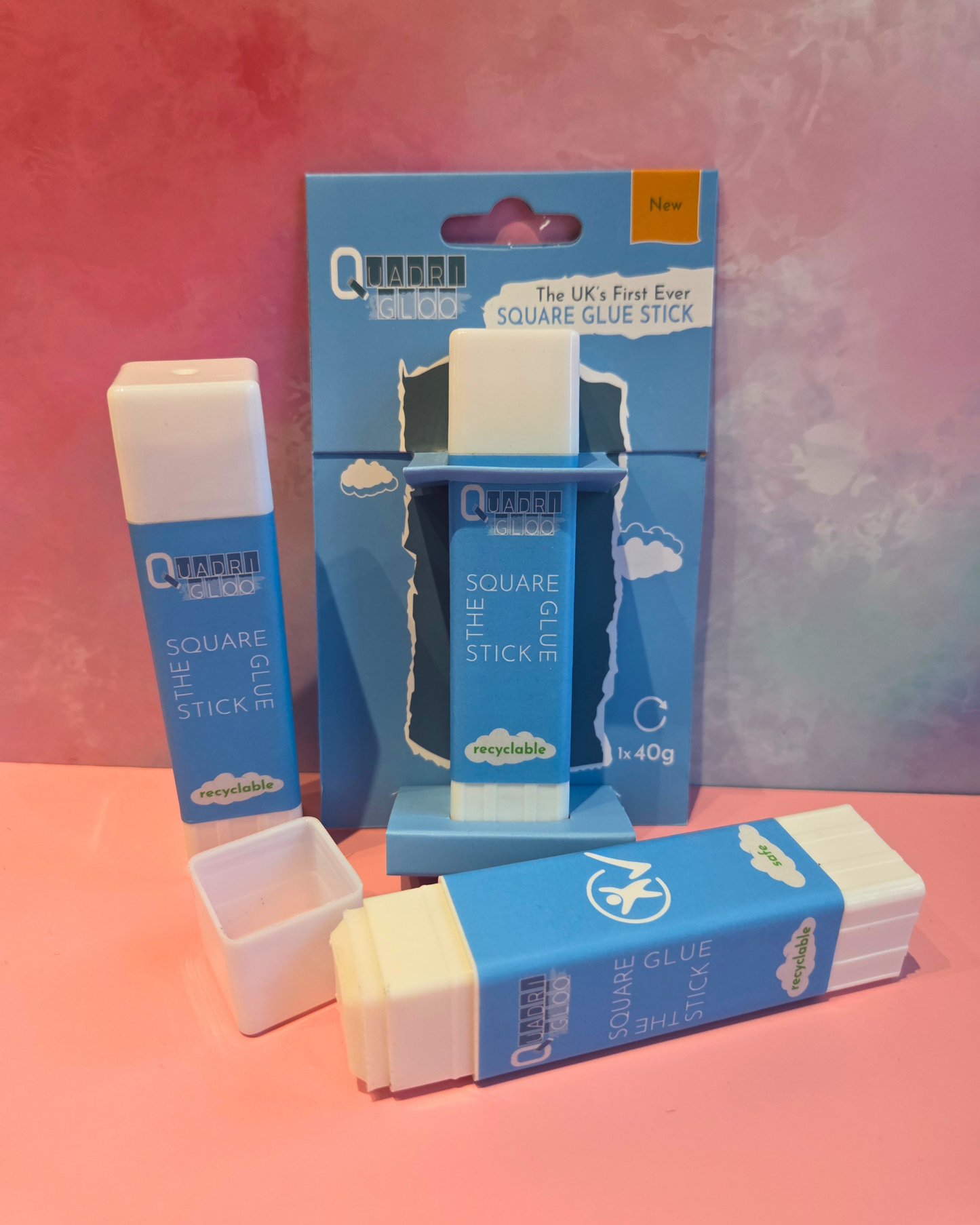Quadrigloo's Square Glue Stick