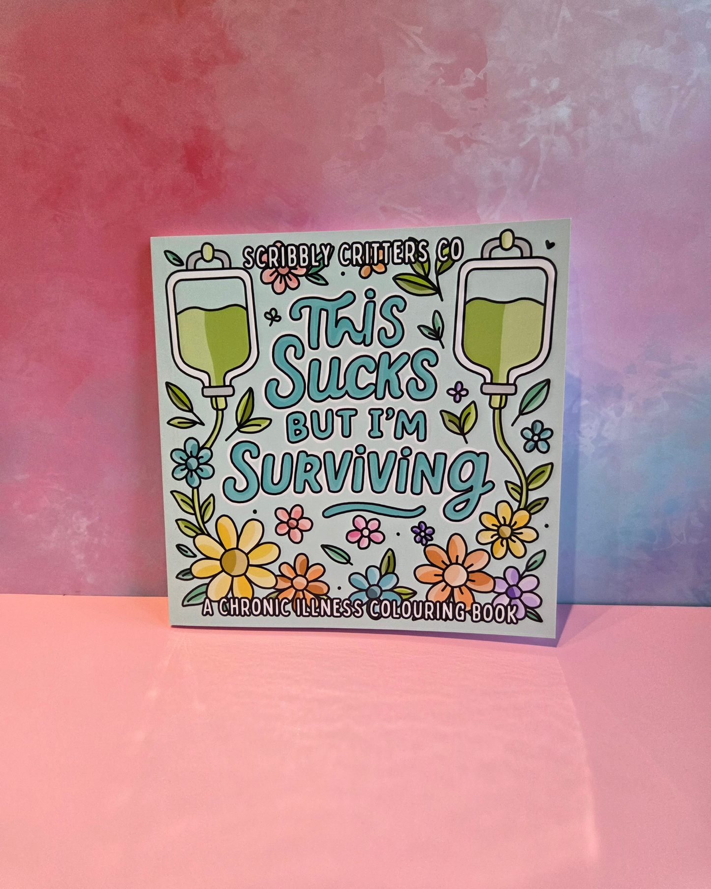 Chronic Illness Colouring Book