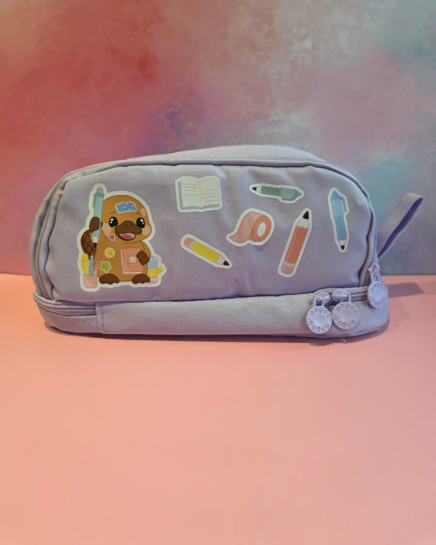 Lilac Percy Pencil Case